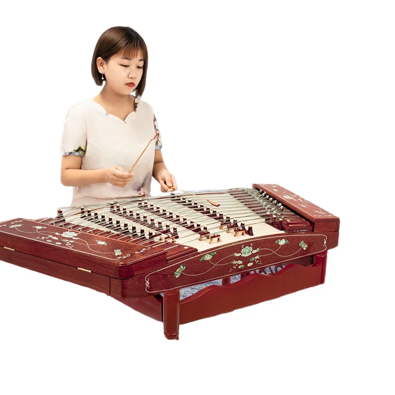 

Dulcimer musical instrument, professional playing rosewood small dulcimer, beginner entry test 402 small dulcimer