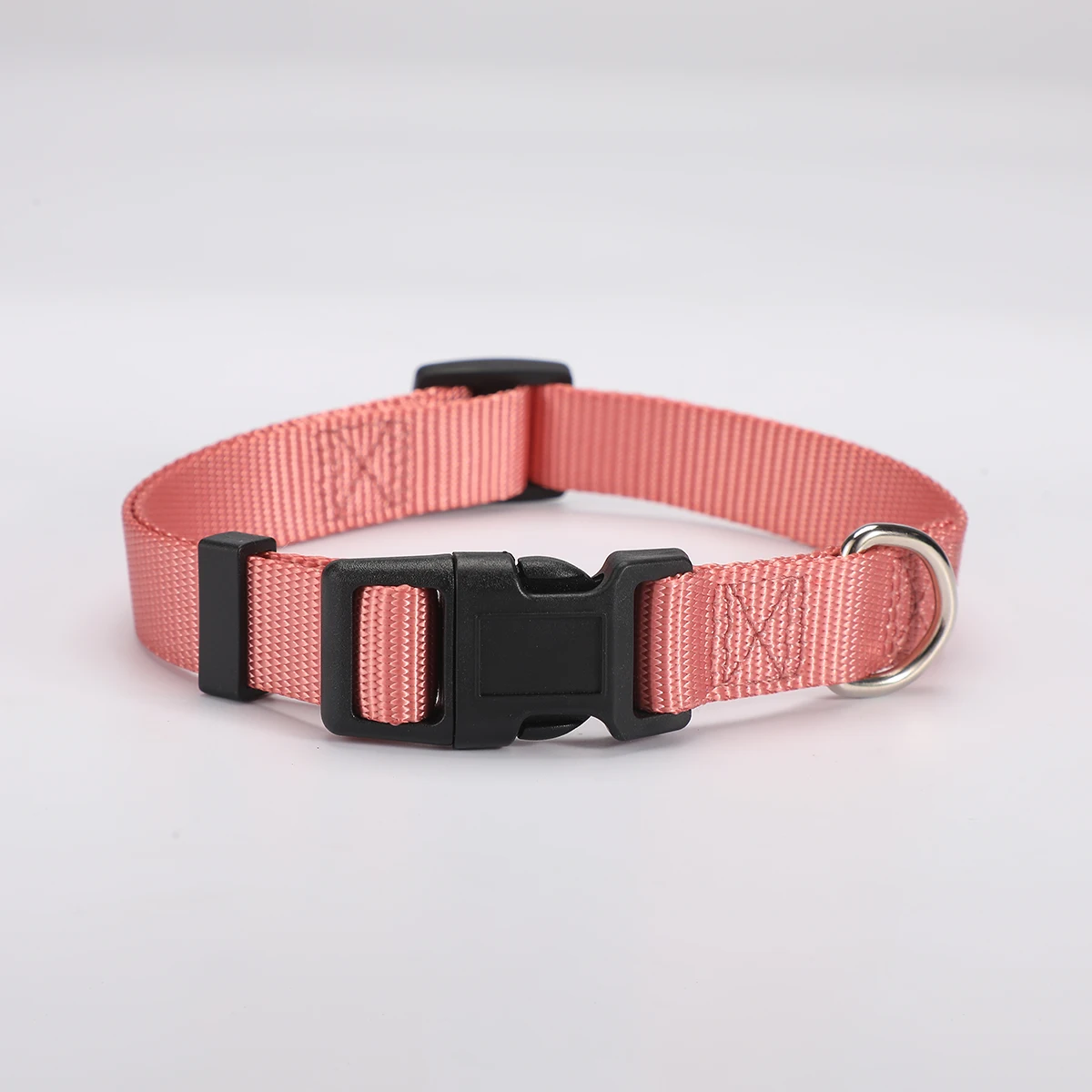 Adjustable Nylon Dog Collar Durable Basic Dog Collar for Small Large Dogs French Bulldog Safety Walking Training Pet Supplies