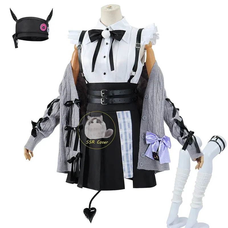 أزياء أنيمي توكوياامي تووا التأثيرية الافتراضية على YouTube VTuber Hololive موحدة سترة معطف شعر مستعار لعب الأدوار لحفلة الهالوين