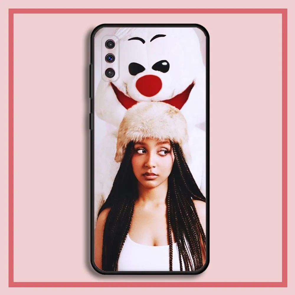 PinkPantheress Singer Phone Case For Samsung S23,23,22,30,21,10,9,Note20 Ultra,Lite,Ultra,5G,Plus,FE,Black Soft Case