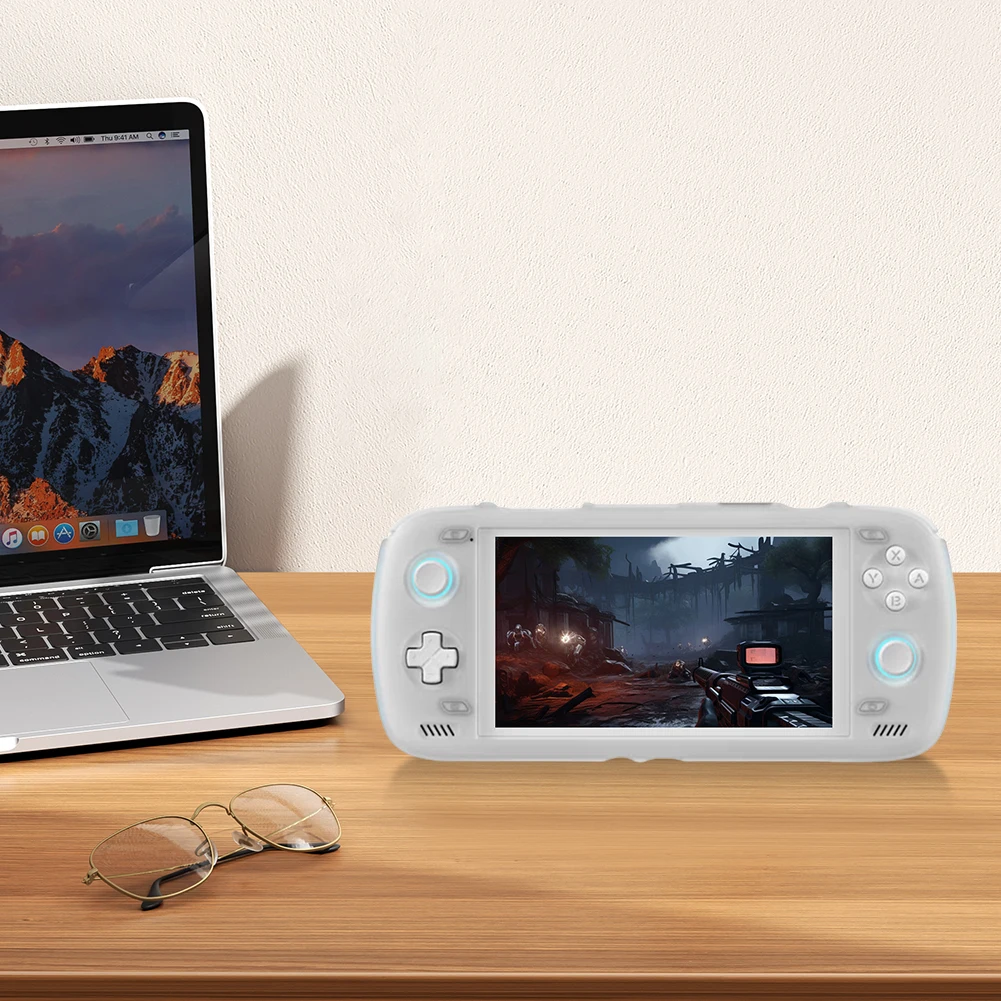 For AYN Odin 2 Silicone Protective Case Shockproof Case Cover Shell Skin Cover Anti-fall Silicone Case Cover for Odin 2 Handheld