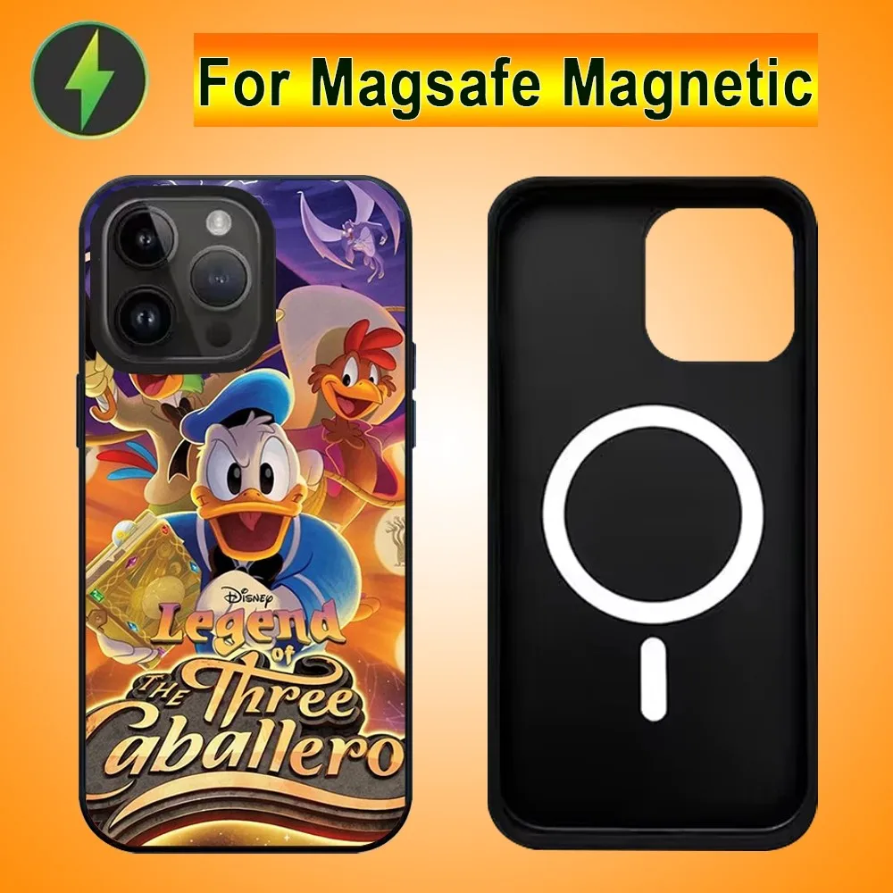 The T-Three C-Caballeros Phone Case For IPhone 15 14 13 Pro Max 11 12 Mini Alex Mirror For Magsafe Wireless Charging Cover