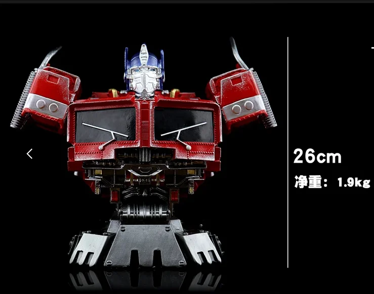 26cm Transformatoren Modell Figur Optimus Prime Hummel Film Anime sammeln heiße Spielzeuge Modell Ornamente gemalt Harz Statue Geschenke