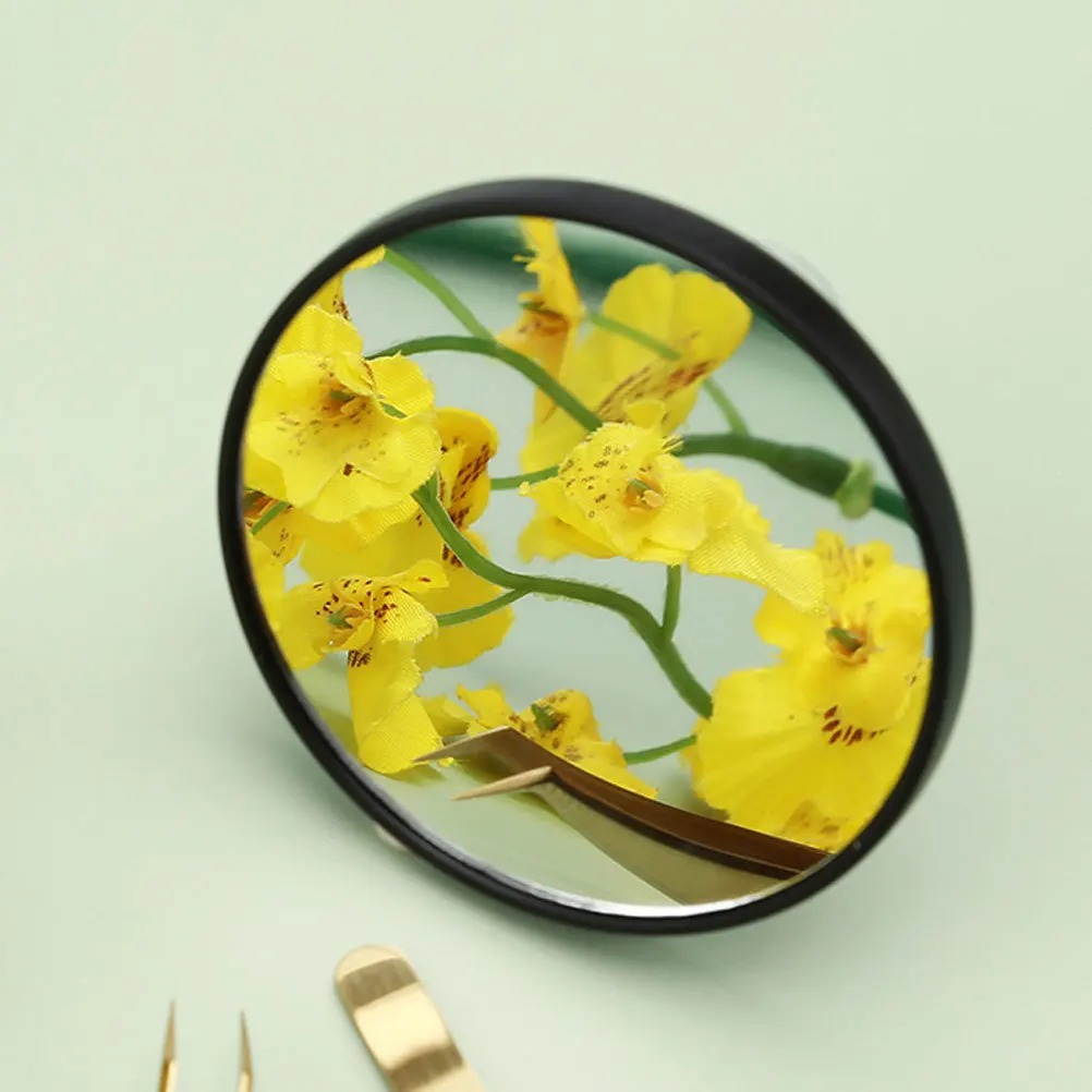 3Pcs Suction Cup Magnifying Mirror Small Portable Mirror for Makeup Shaving and Deep Cleaning Magnifying Mirrors