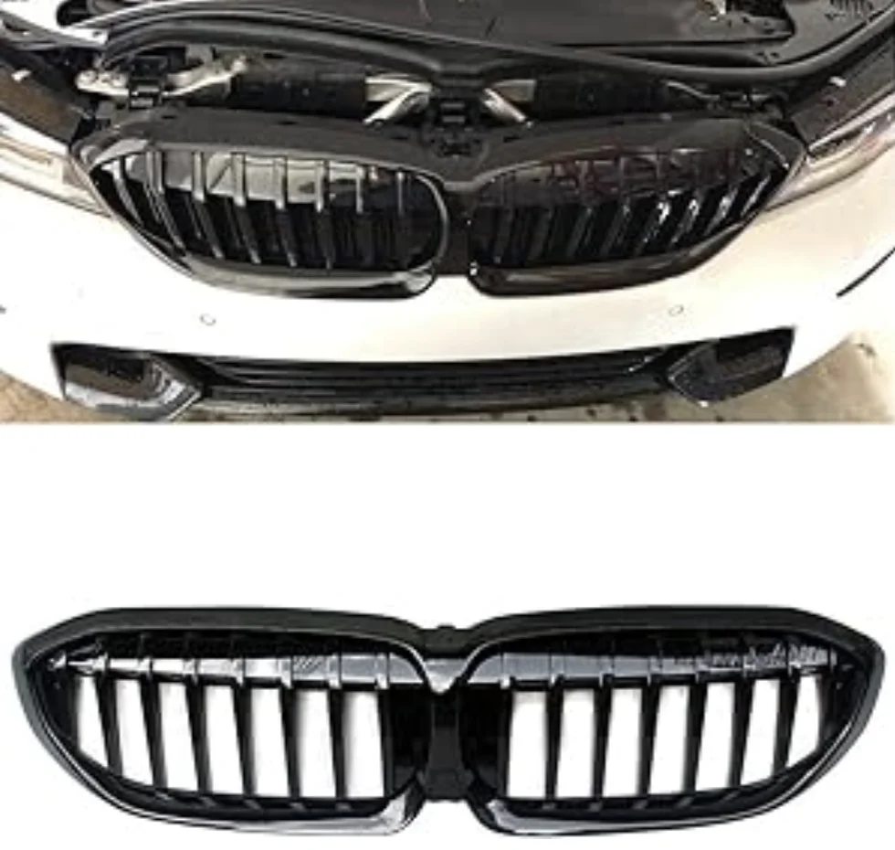 

JINGHONG Carbon fiber Front bumper Grille For BMWs New 3 Series G20 G28 2019+ Diamond Style Center Grill