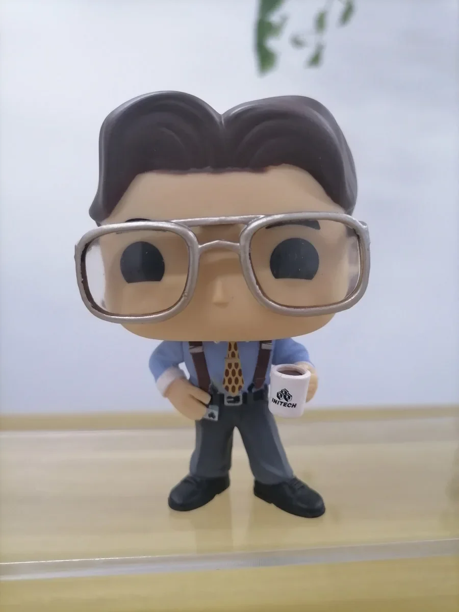 Vinyl Figurine Film Office Space BILL LUMBERGH Doll Collection Action Figure Table Ornaments Children Birthday Gifts