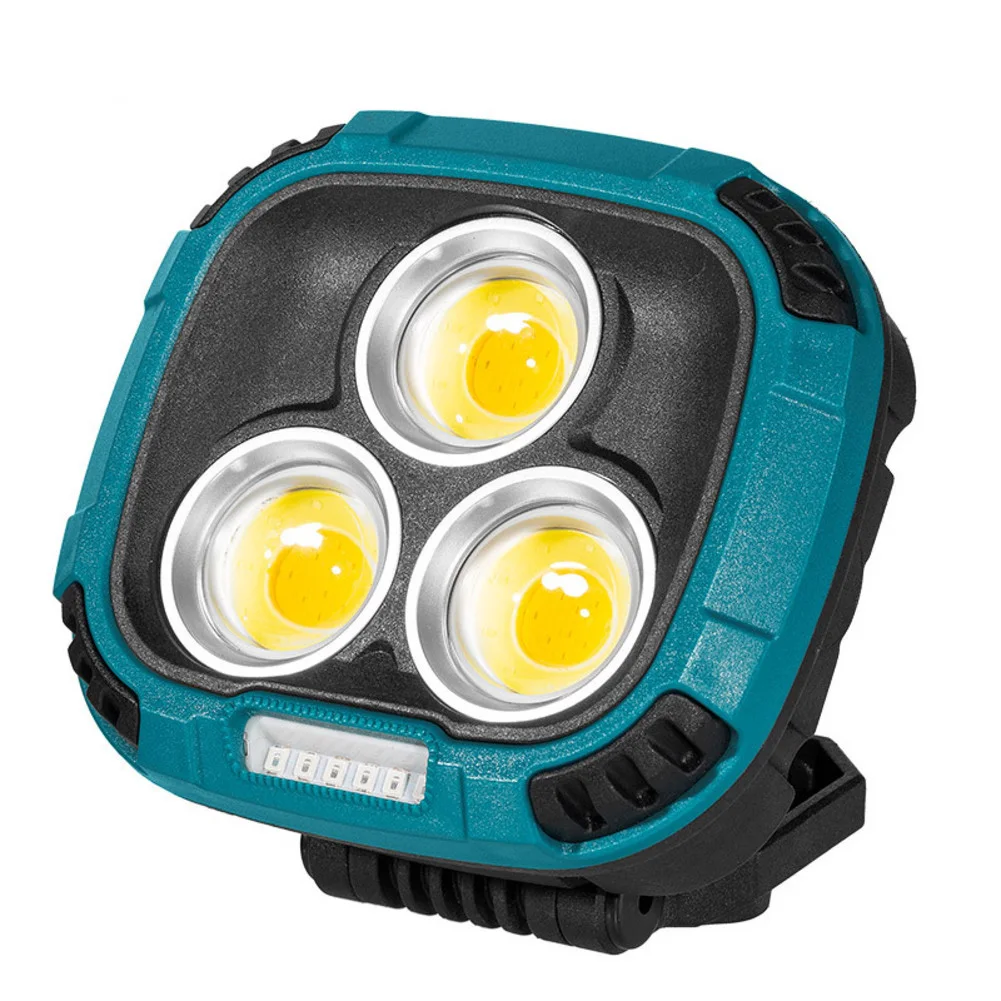 

Outdoor Activities 113*108*45mm Rechargeable Work Light Flashlights Adjustable Light Stand Challenging Environment