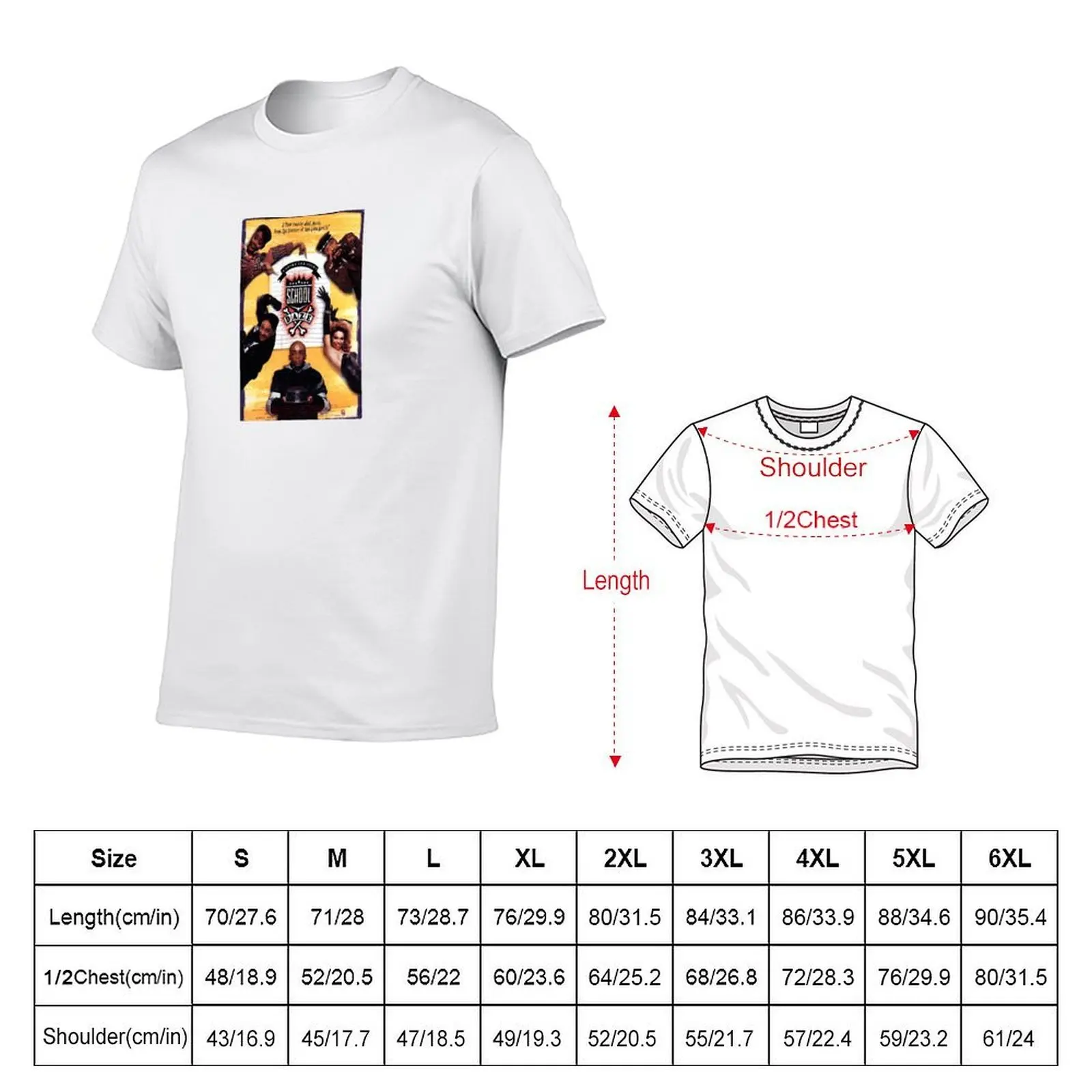 School Daze T-Shirt oversize t-shirts man funny meme t-shirts mens big and tall t shirts