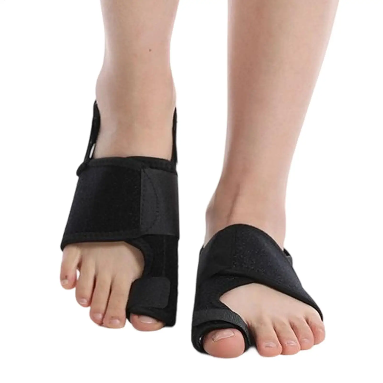 

Big Toe Corrector for Women Adjustable 2 Piece Toe Straightener Correction Separators Ergonomic Breathable Protector for Yoga