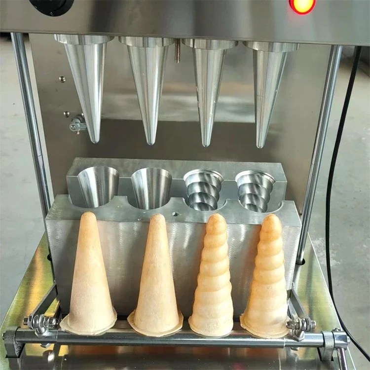 for 110V/220V Yummy Pizza Cone Making Machine/ Rotary Pizza Cone Kono Oven/ Pizza Cone Warmer Production Line Price