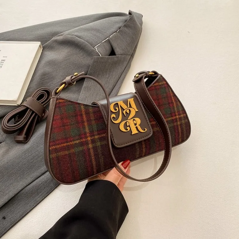 

Presbyopic Commuting Individual Maillard Style Classic Sophisticated Charming Exquisite Versatile Ladies Female Bag