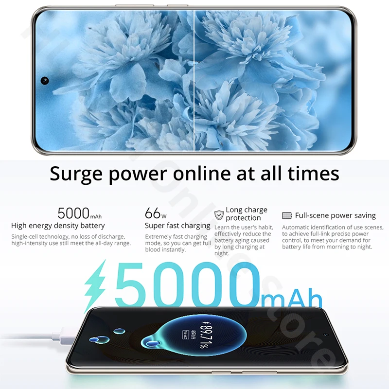 Оригинальный телефон HONOR 90, телефон с экраном 6,7 дюйма 120 Гц, камера 5000 МП, аккумулятор Snapdragon 7 Gen 1, мАч, смартфон с суперзарядкой 66 Вт