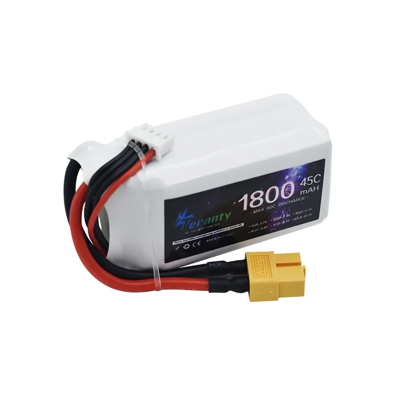 3S 11.1V Lipo Battery 1500mAh 1800mAh 45C With Deans T XT30 XT60 Plug For FPV Airplane Drone Remote Control Toys 3S Battery