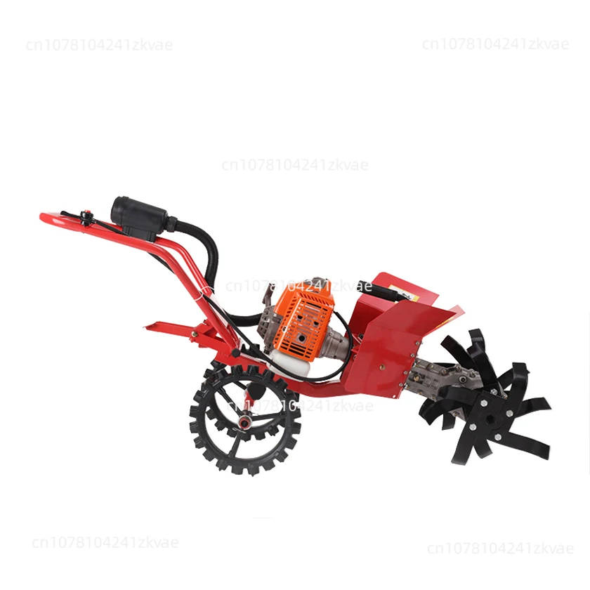 New Home Pastoral Agricultural Micro-Tiller Multi-Functional Gasoline Soil Rotary Cultivator Engine Home Pastoral Agricultural