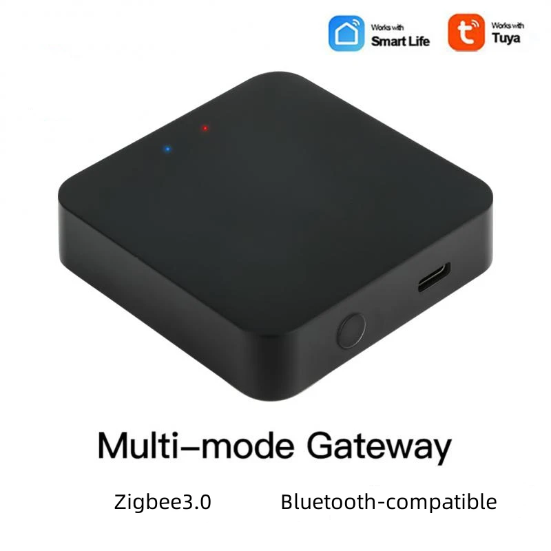 Tuya Zigbee 3.0 Gateway Multi-mode Hub Bluetooth Wireless Smart Home Bridge Smart Life APP Control for Alexa Google Home