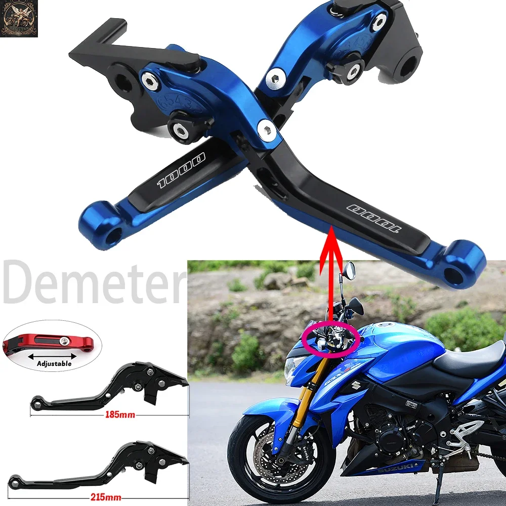 

6 Gear For SUZUKI GSX-S1000 GSX S1000 GSXS 1000 GSX-S1000F GSXS1000 ABS 2015-2020 Motorcycle Adjustable Brakes Clutch Levers