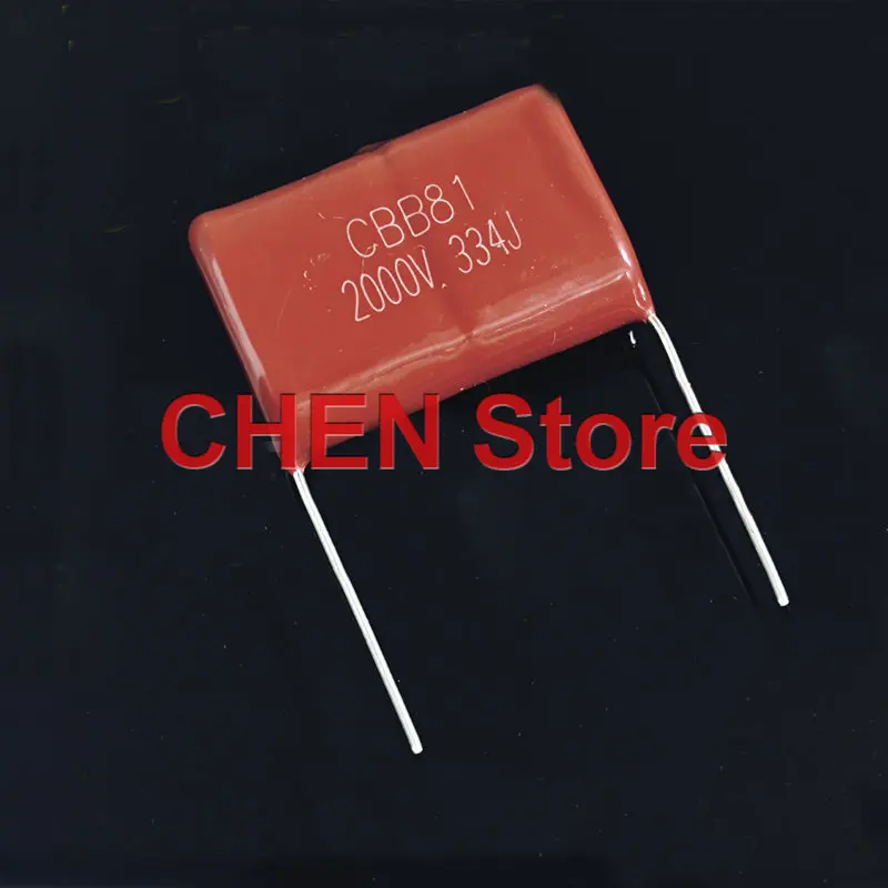 10PCS NEW CBB81 Capacitor 2000V 104J 154J 224J 334J 474J P31MM CBB Polypropylene Film Capacitance Ultrasound CBB Capacitor