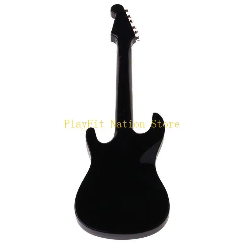 

242F Миниатюрная гитара с подставкой и хранилищем для футляра Реплика орнамента Бас-гитара