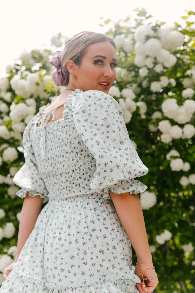 Women\'s Long Dresses Fashion Floral Ladies Dress Vestidos Vintage Holiday Long Dresses Maid Dress Vestidos Femal Elegant Dresses