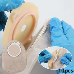 10 Bags Ostomy Supplies Colostomy Bags Two Piece Drainable Pouches Ileostomy Stoma Care