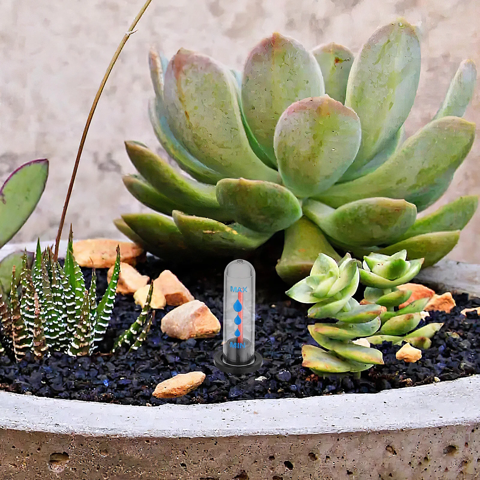 

4Pcs Water Level Scale Gauge Potted Plant Moisture Indicator Easy to Use No Tools Needed Water Level Indicator