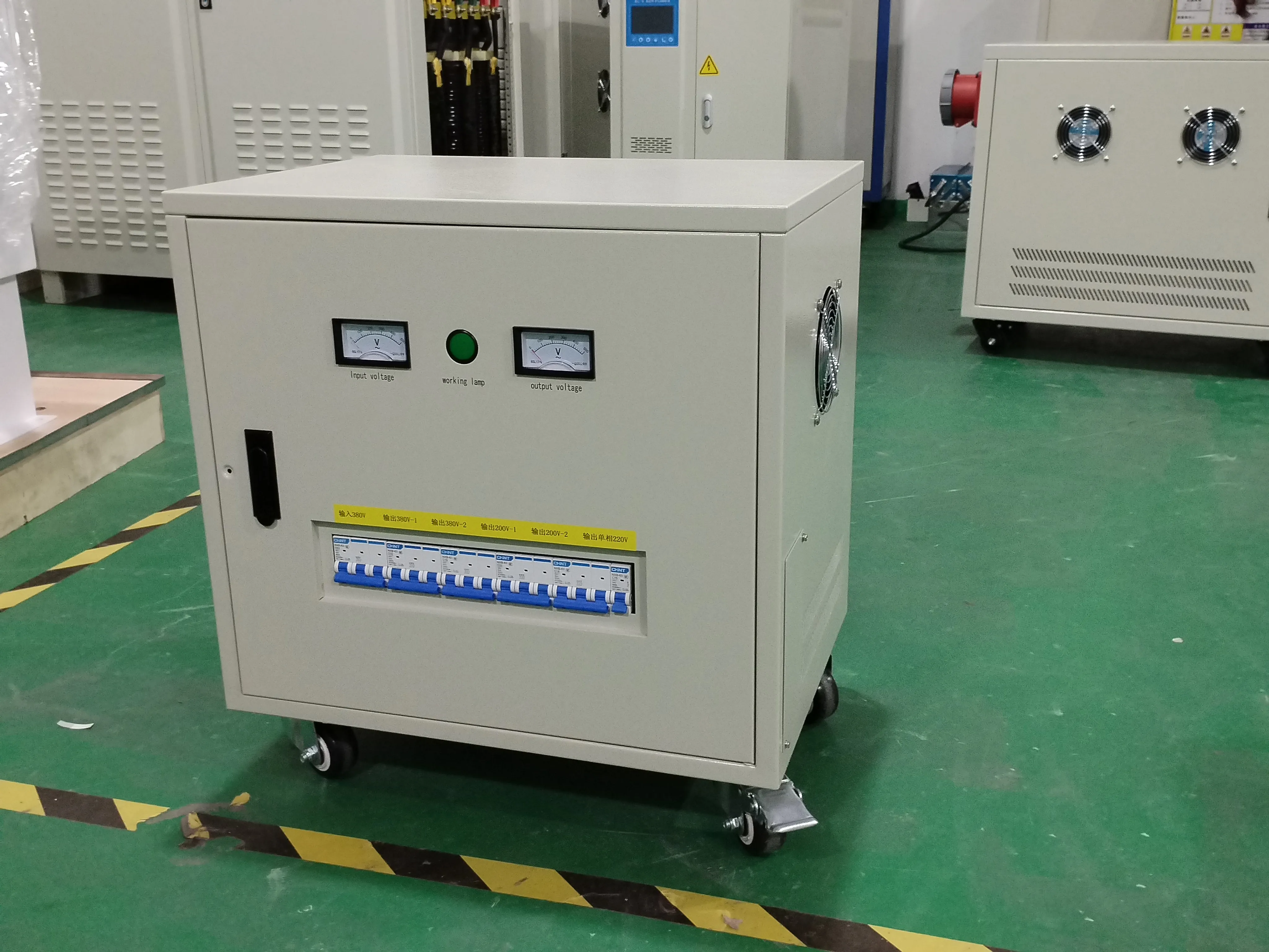 3 phase 15KVA  dry type isolation transformer 220V to 380V