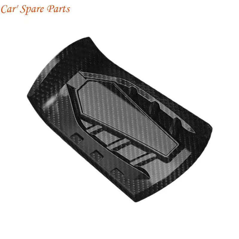 Y4UA Motorcycle Gas Cover with Dipped Carbon Texture Reinforced Sealing System Opening Mechanism for Bike xmax250