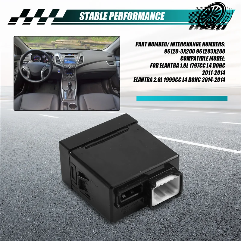 

A80X-96120-3X200 961203X200 Auxiliary Jack USB Ipod AUX Jack For Elantra 2011-2014