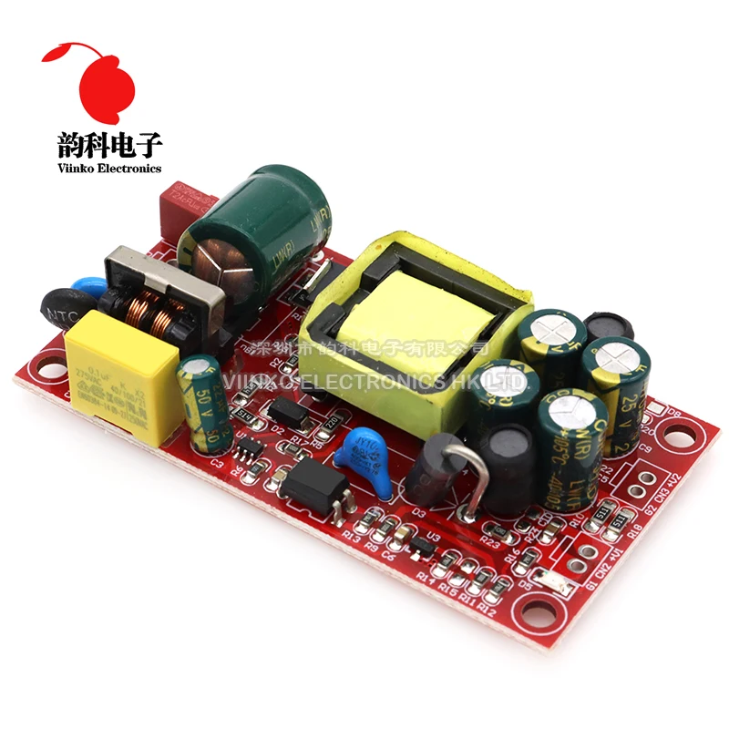 12V 1A / 5V 1A fully isolated switching power supply module / 220V turn 12V 5V dual output / AC-DC module