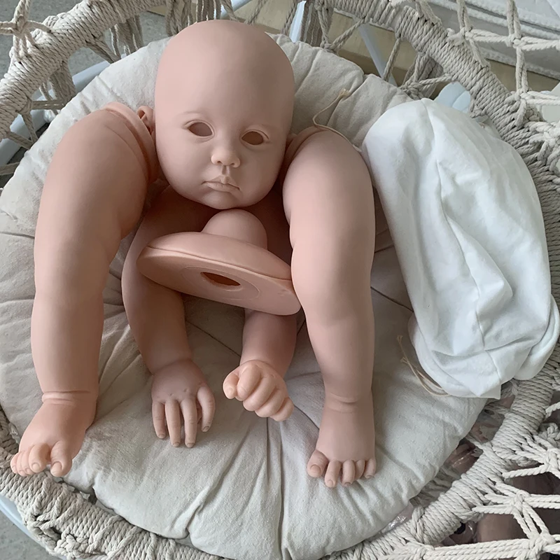 NPK 27 ''كمية عالية غير مكتملة لتقوم بها بنفسك أجزاء الدمية تولد من جديد دول كيت جولييتا حجم كبير طفل فتاة لينة اللمس الحقيقي #6