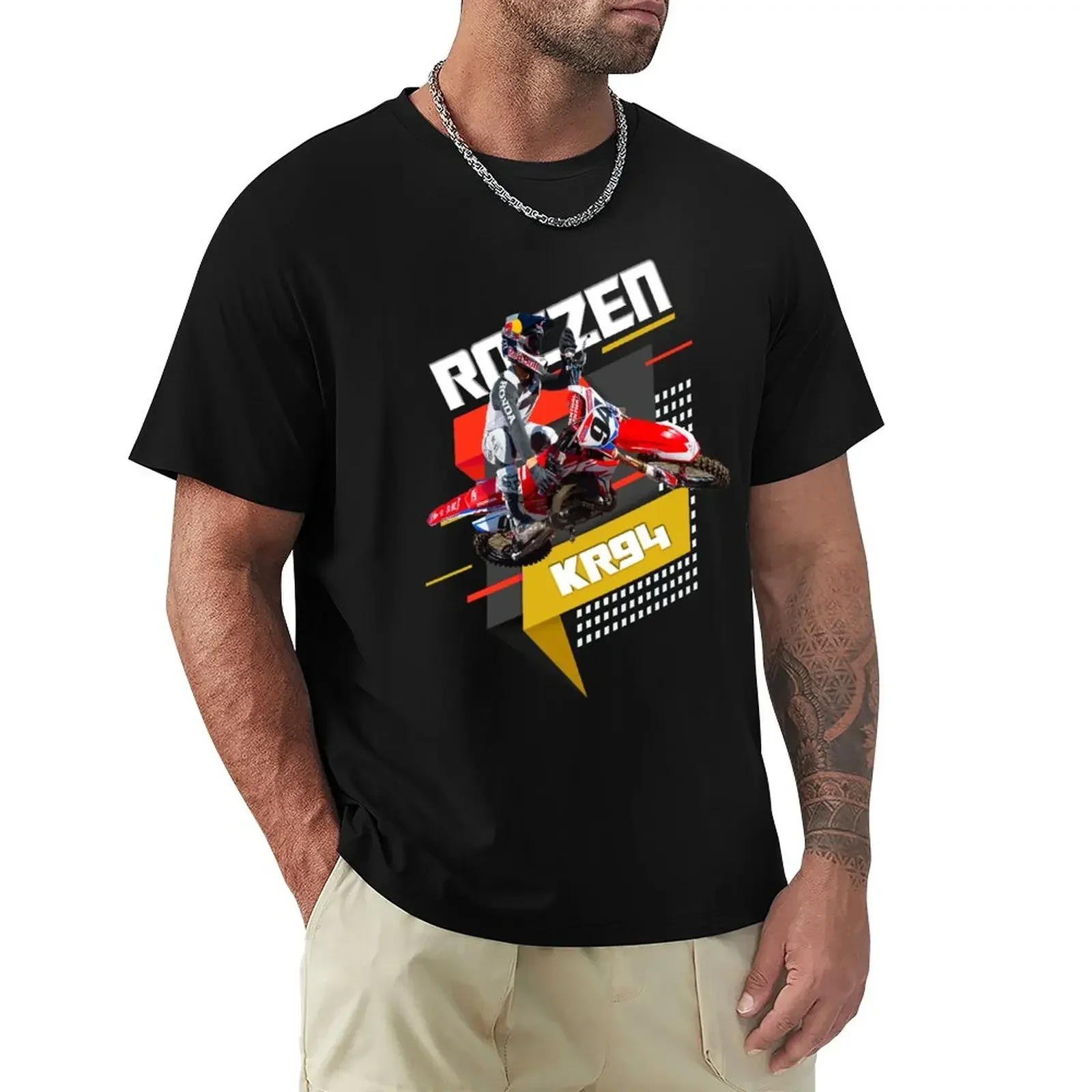 

Ken Roczen 94 Motocross and Supercross #94 Kroc KR94 Fan Design T-Shirt plus size tops cute tops mens clothes