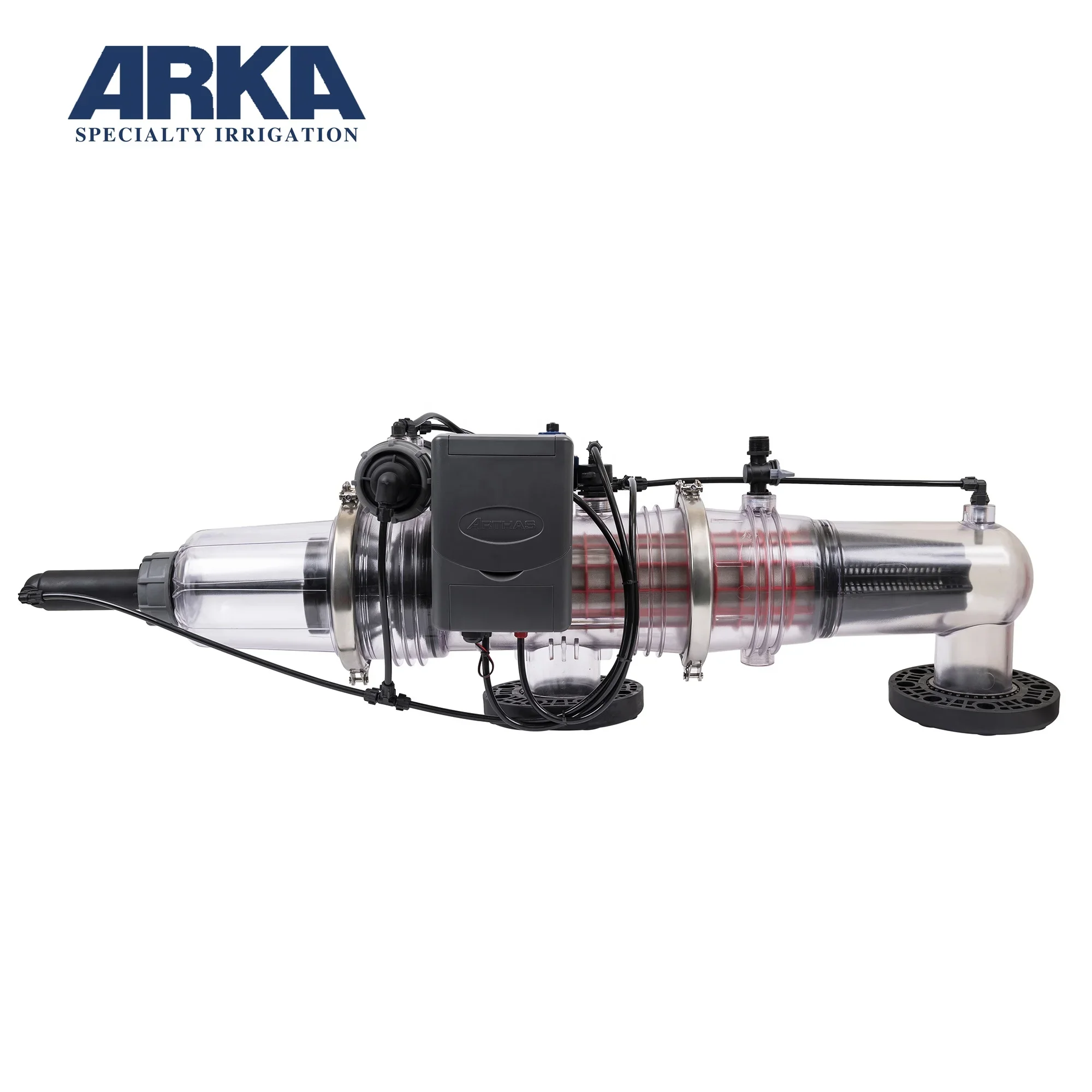 

ARKA 100 Micron Horizontal Automatic Self-Cleaning Filter - Efficient Water Filtration System