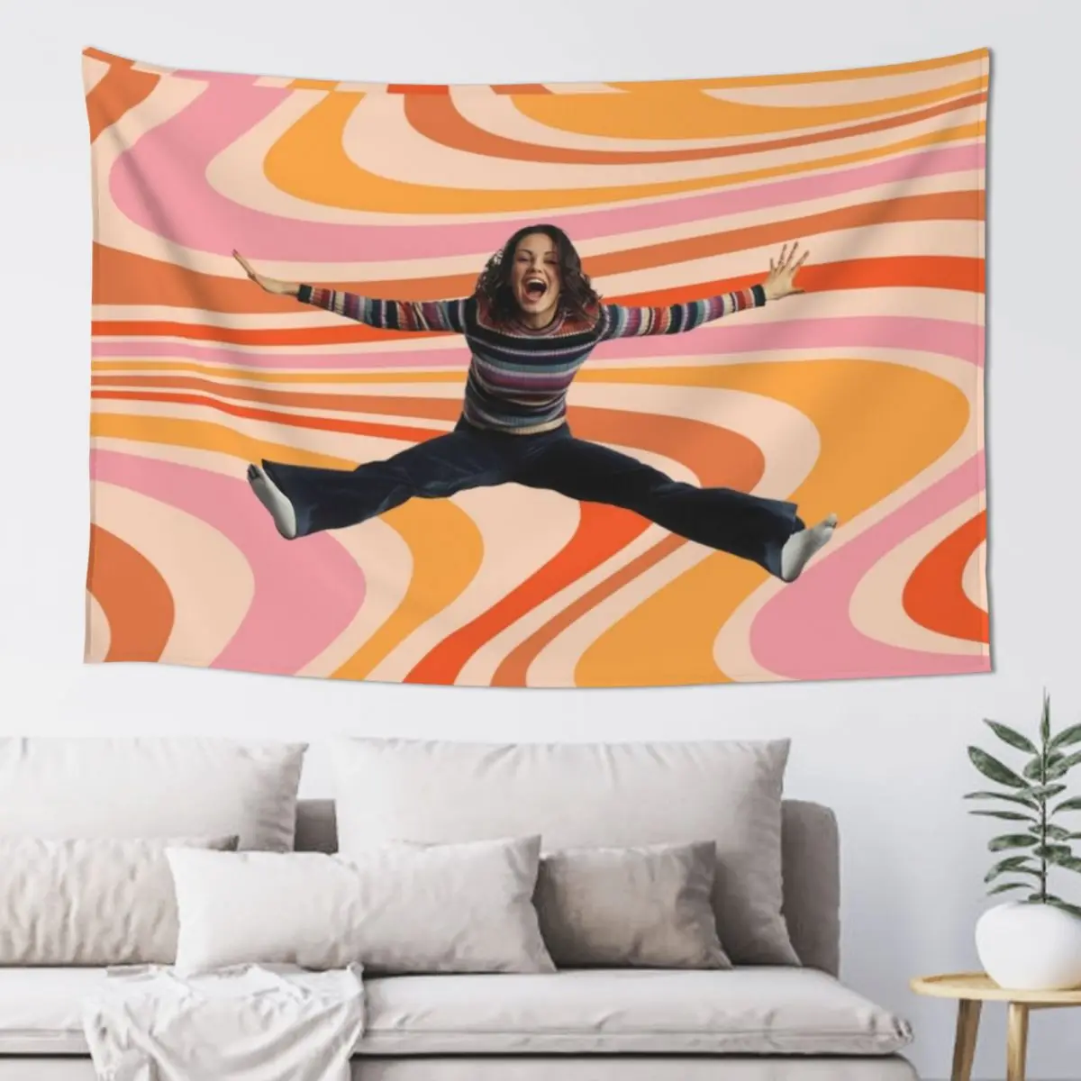 

Jackie from That 70s Show Tapestry Wallpapers Home Decor Wall Hanging Wall Decoration Room Tapestry