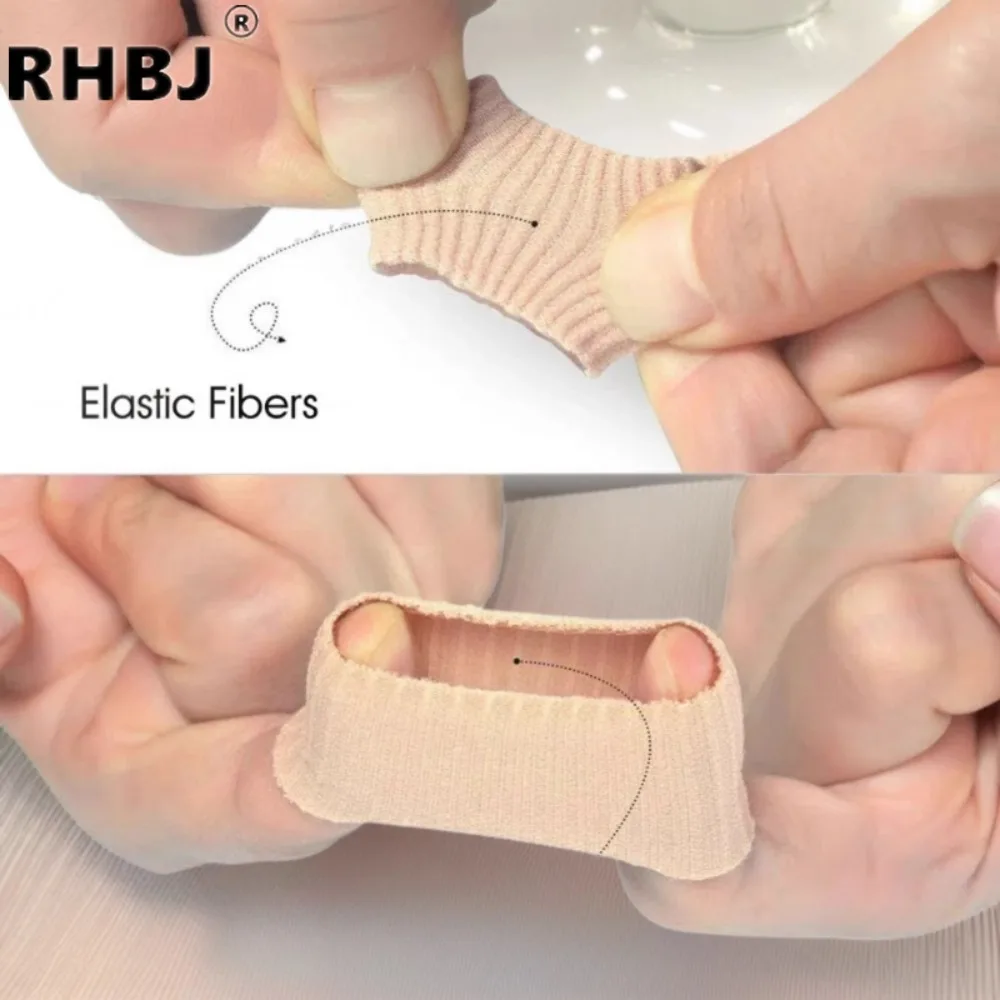 1pcs Fabric Finger Toe Protector Separator Tubes Foot Hand Pain Relief Soft Bandage Foot Care Tools Callus Protection Tools