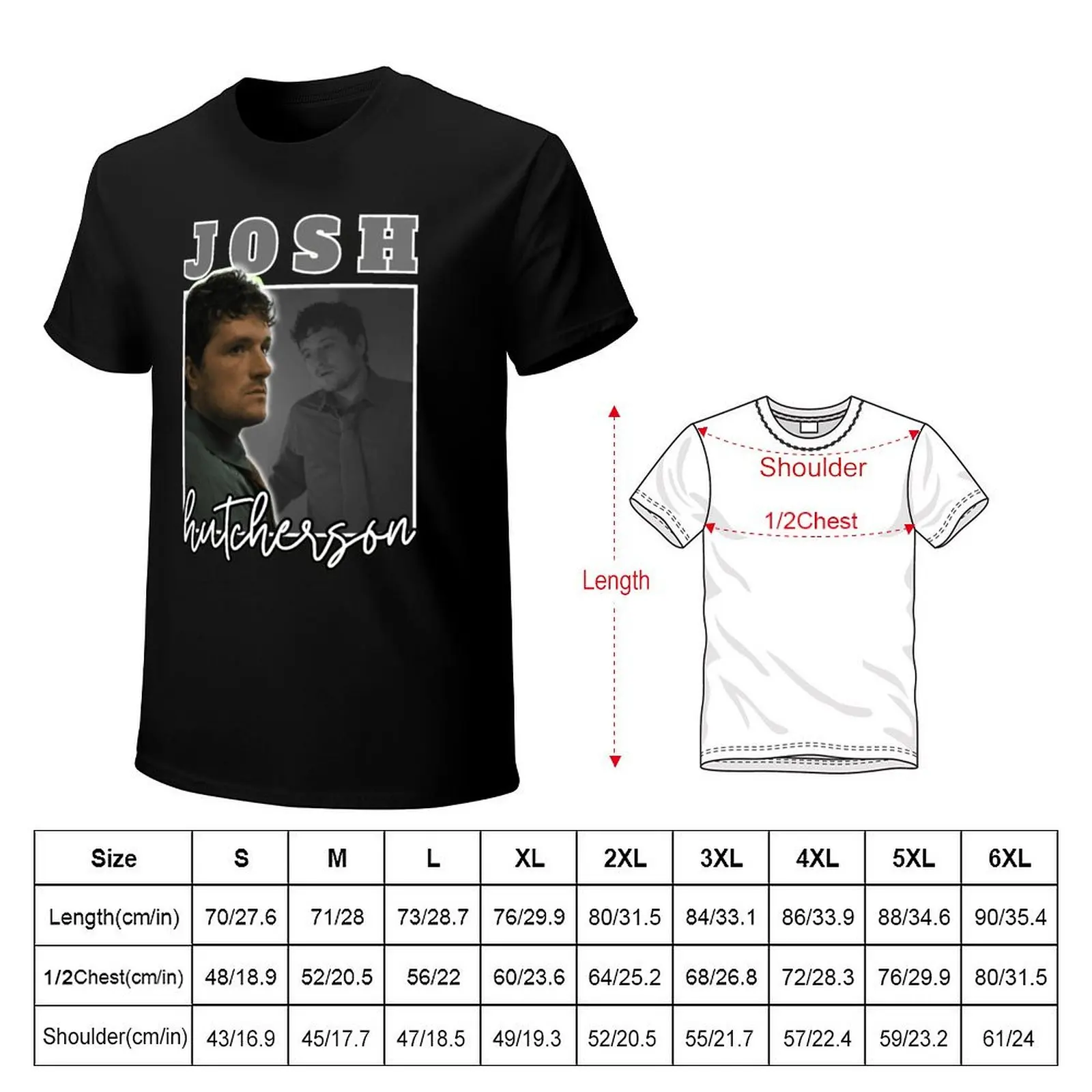 Josh Hutcherson (Mike Schmidt) T-Shirt t shirt man cotton T-Shirt