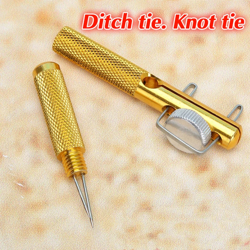 Quick Hook Tie Stainless Steel Semi-Automatic Hook Tie Manual Hook Tying Fishing Accessories