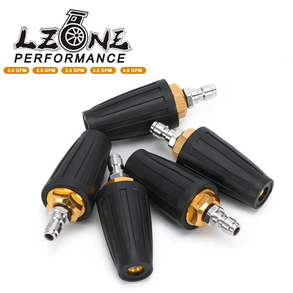 

Вращающийся на 360 градусов турбо-распылитель с 1/4 "быстроразъемным 4000 PSI мойка высокого давления очиститель аксессуары латунь