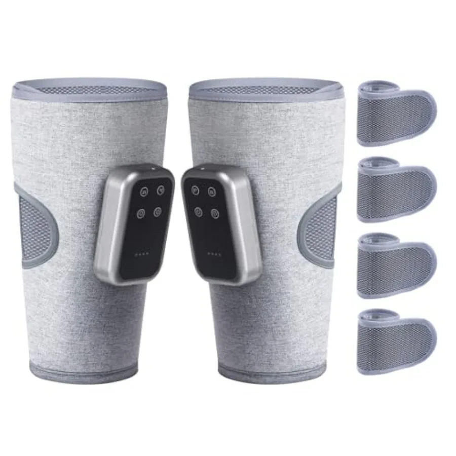 

Беспроводной массажер для икр и ног для расслабления, 3 уровня интенсивности, 3 режима, подарок для мужчин и женщин, для дома, офиса, спортзала, 2 штуки