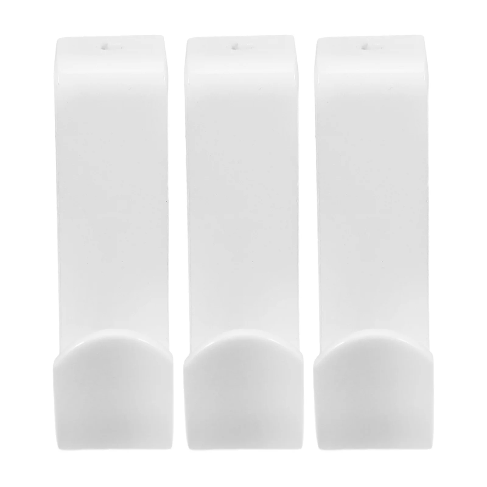 

3Pcs Curtain Rod Brackets Stainless Steel Thickened Heavy Duty Support Holders for Curtains Window Wall Hardware