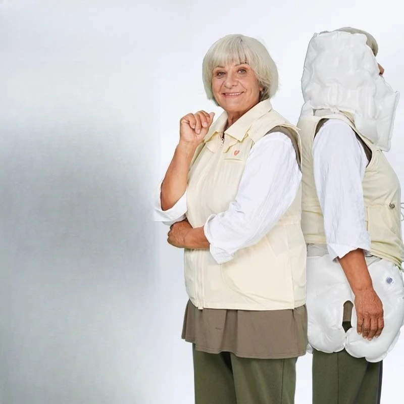 

Anti-drop vest for the elderly, anti-fall protective airbag, light and breathable
