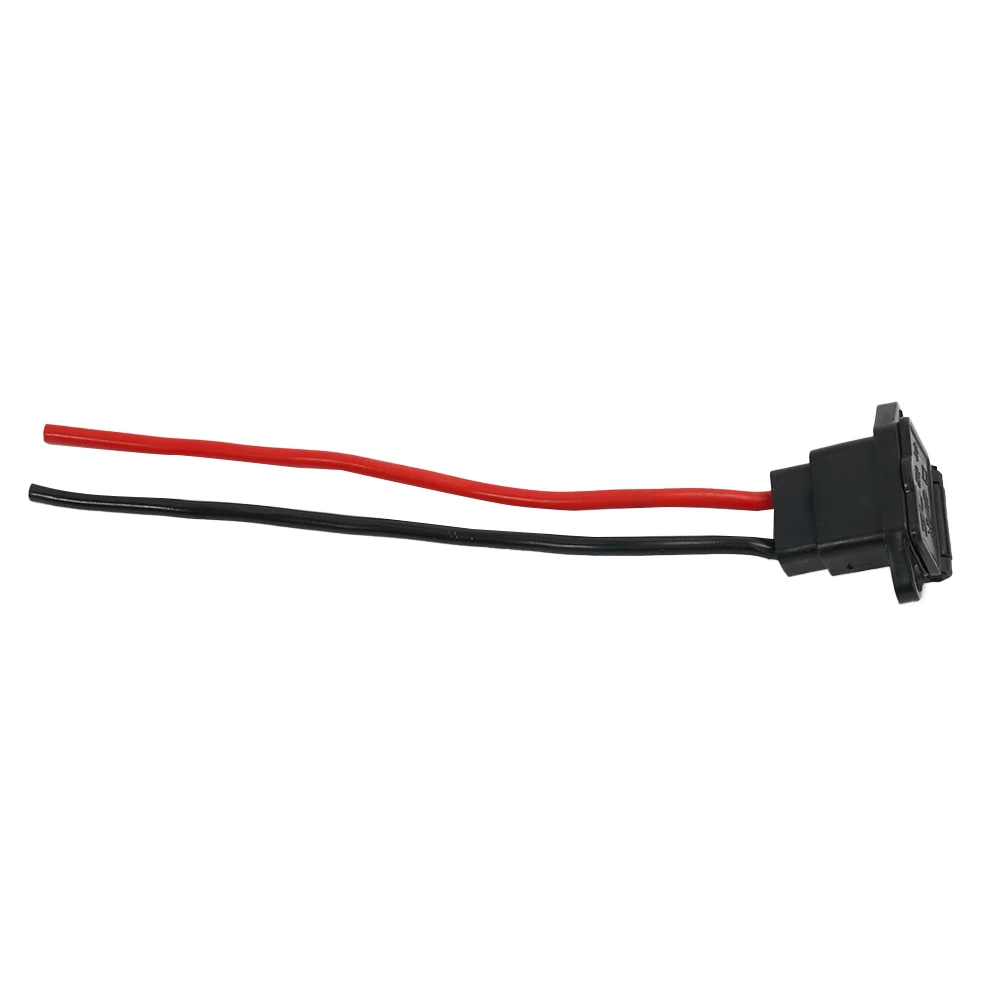 Practical Motorcycle Socket Charger Electrical 16cm Wire 1pcs ABS + Copper About 20CM Connector Plug Electrical