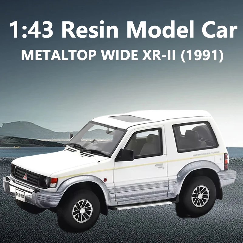 

Модель автомобиля в масштабе 1:43 METALTOP WIDE XR-II (1991) Высокая имитация смолы, литая под давлением коллекция, декоративные игрушки для детей, взрослых, подарки