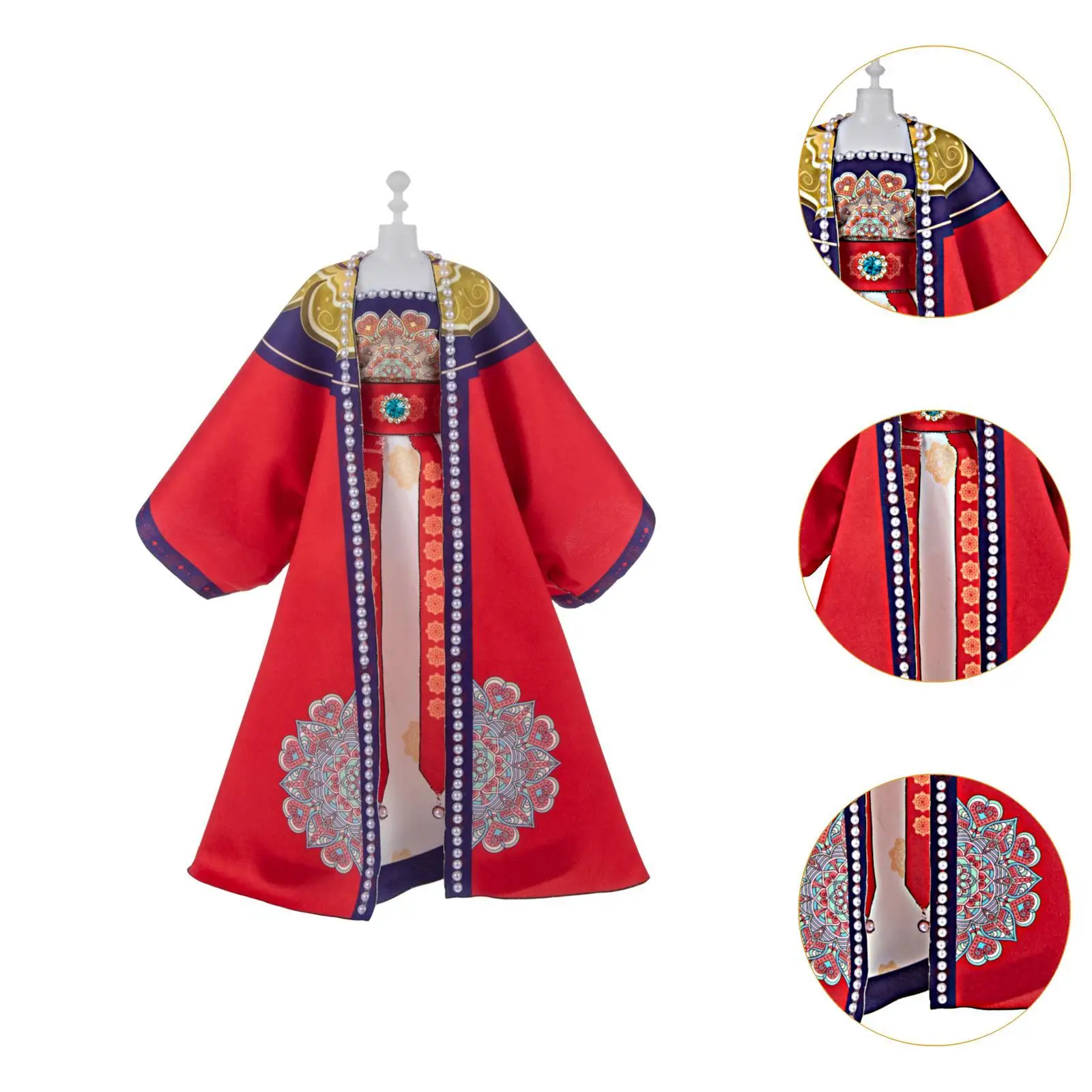 Chinesische traditionelle alte Puppenkleidung für Sammler-Cosplay-Foto-Requisiten