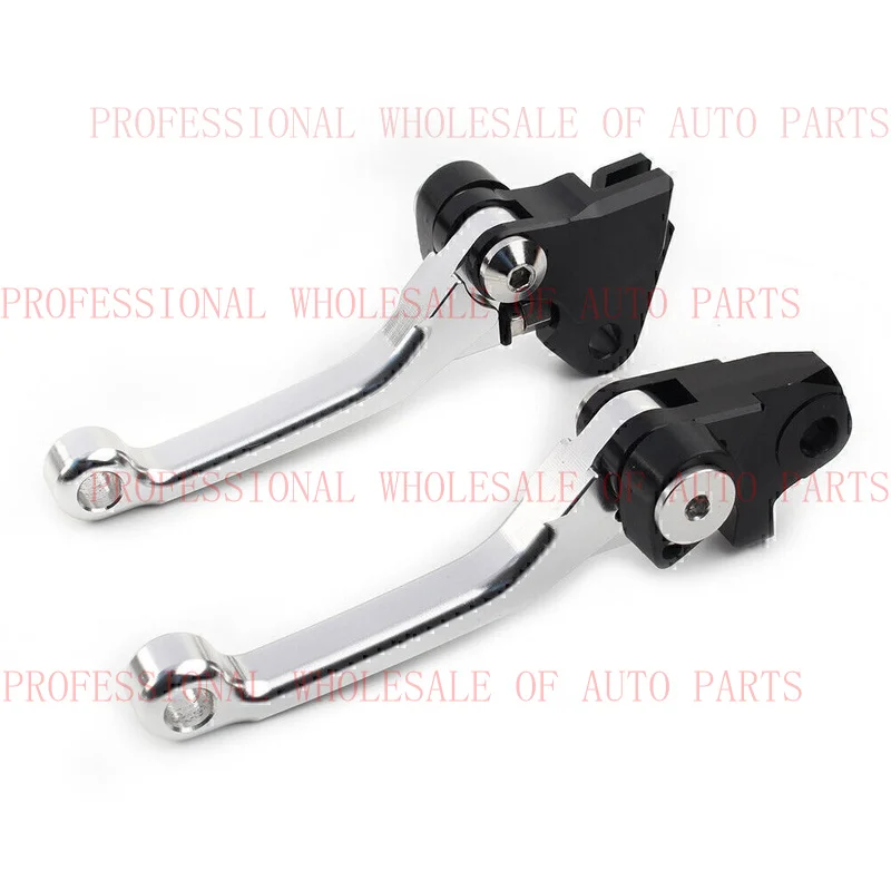 V+ V+ Brake lever clutch lever motorcycle handlebar silver for Kawasaki KX 250F 450F 13-18