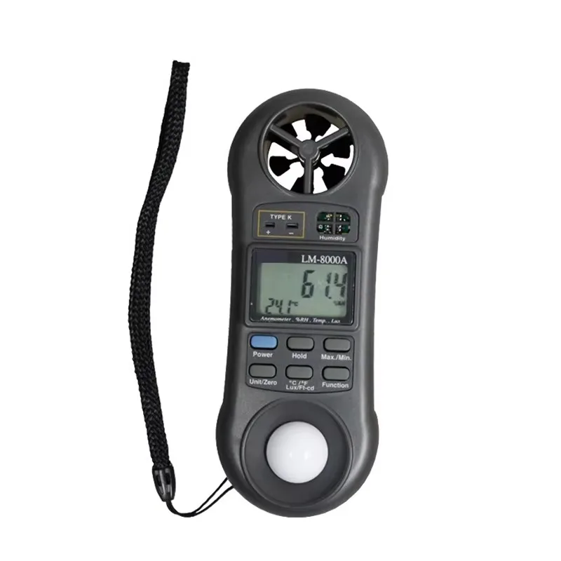 LM-8000 Anemometer / Illuminance Meter  Thermometer  Hygrometer