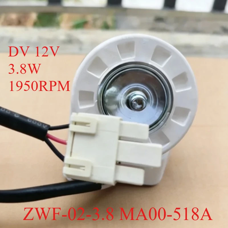 Novo motor de ventilador para refrigerador/freezer MA00-518A DC 12V 3.8W Peças para refrigerador