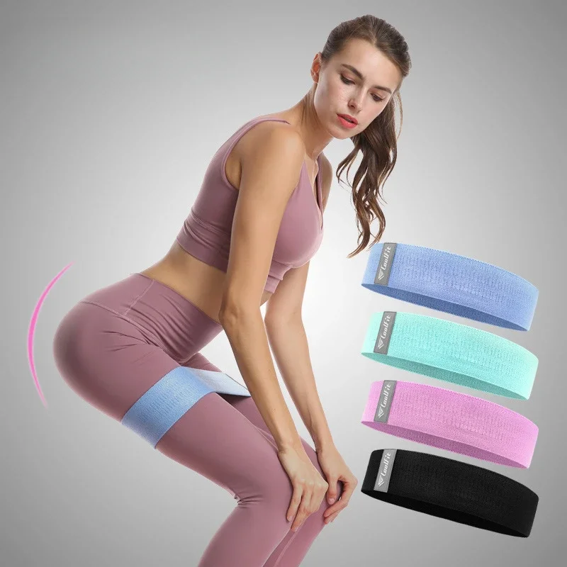 

Resistance Hip Booty Bands Glute Thigh Elastic Workout Bands Squat Circle Stretch Fitness Strips Loops Yoga Gym Equipment