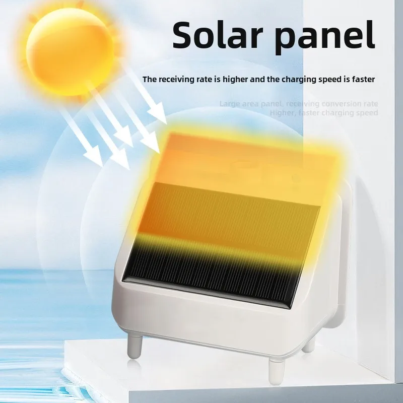 مشغل موسيقى على شكل بيانو خارجي يعمل بالطاقة الشمسية، بطارية 1600 مللي أمبير في الساعة، حلقة 24 ساعة، 46 أغنية محملة مسبقًا