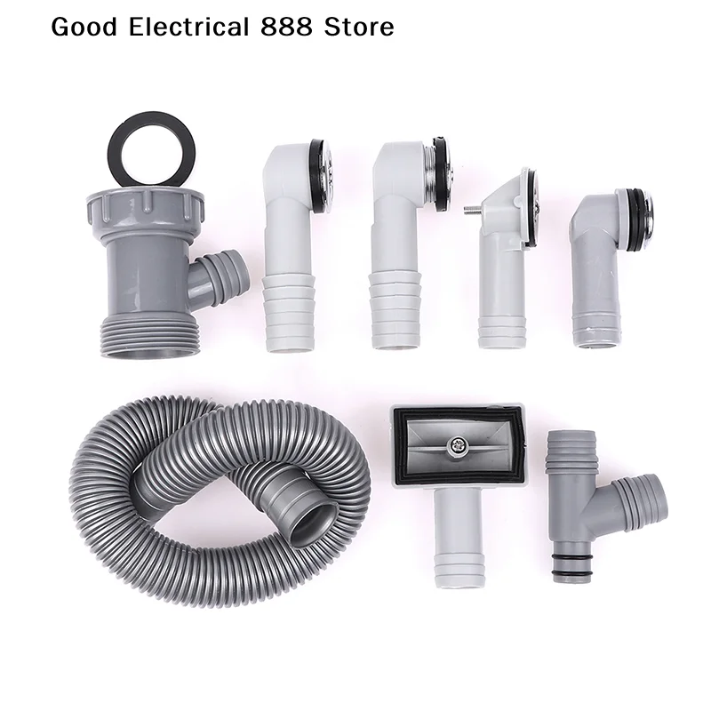 【G】Kitchen Bathroom Basin Overflow Hole Drainage Water Pipe Three Head Sink Connector Washbasin Overflow