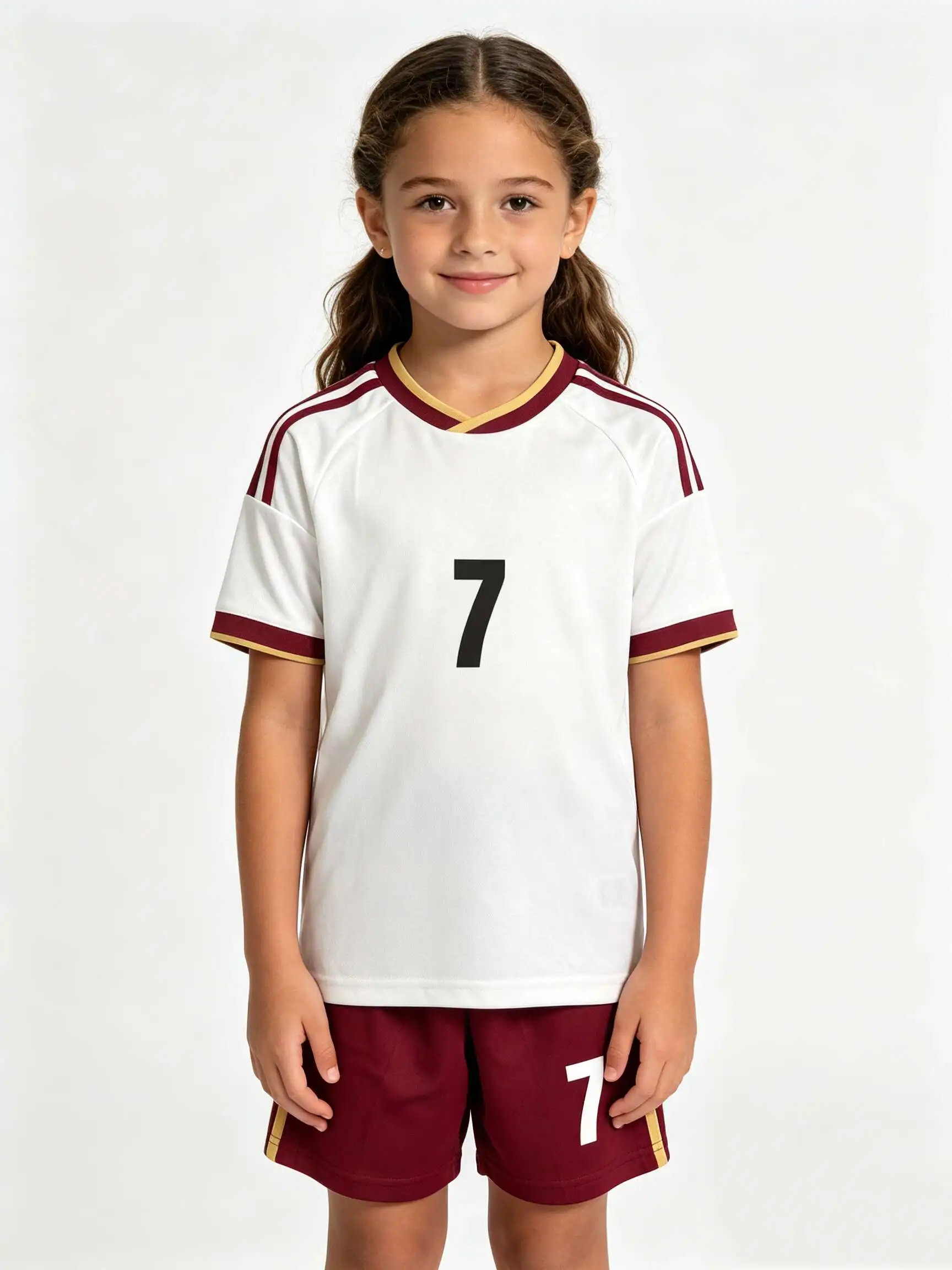 26/27 Unisex Blank Soccer Jersey Set, Kids & Adults Training Uniforms for    School Sports, Running & Team Events view 6